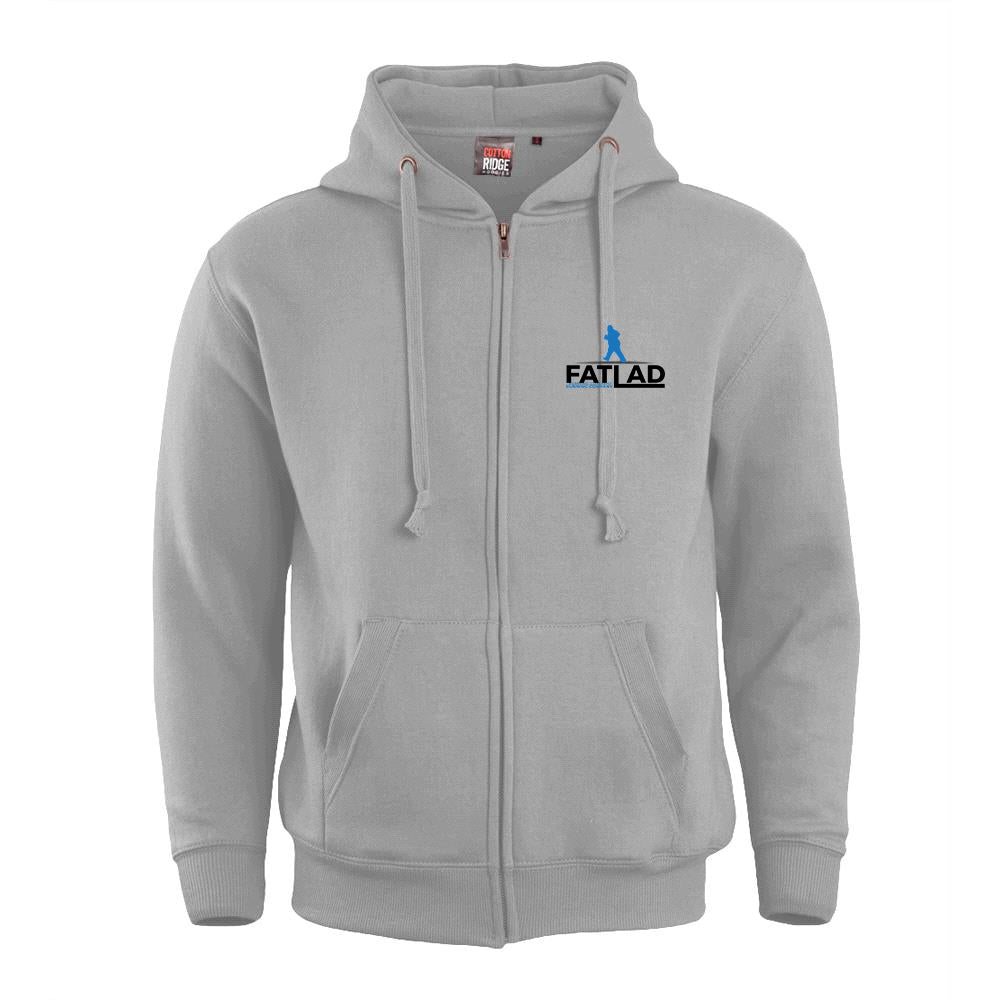 Fat Lad Zip Up Hoodie